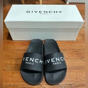 Givenchy Slide Flat Sandals, Size 35 (Equivalent to Size 5)